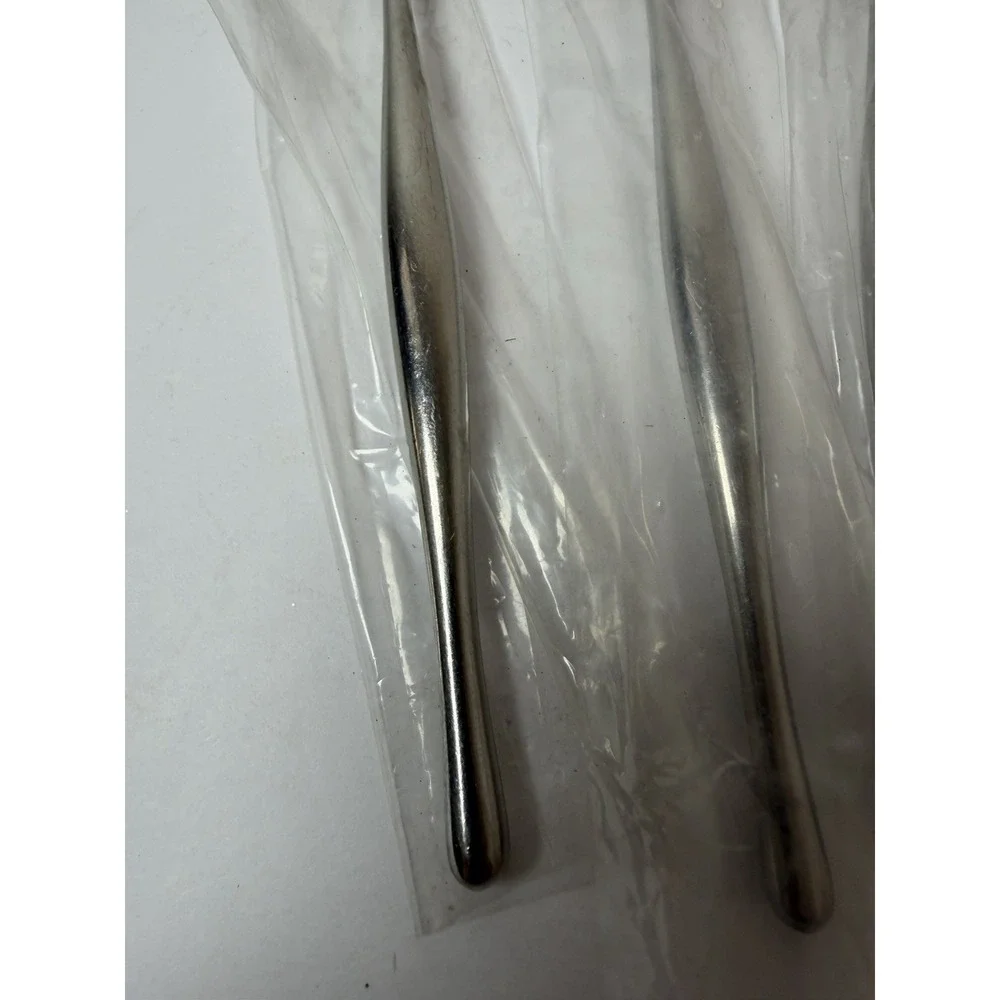 3 Dinner Forks DESIGN 3 Lauffer/Towle 18/8 Satin Stainless Steel‎ Norway